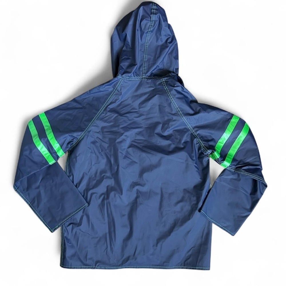 Youngbloods Vintage Reversible Rainwear in 100% Laminated Vinyl kids Large - Picture 3 of 8